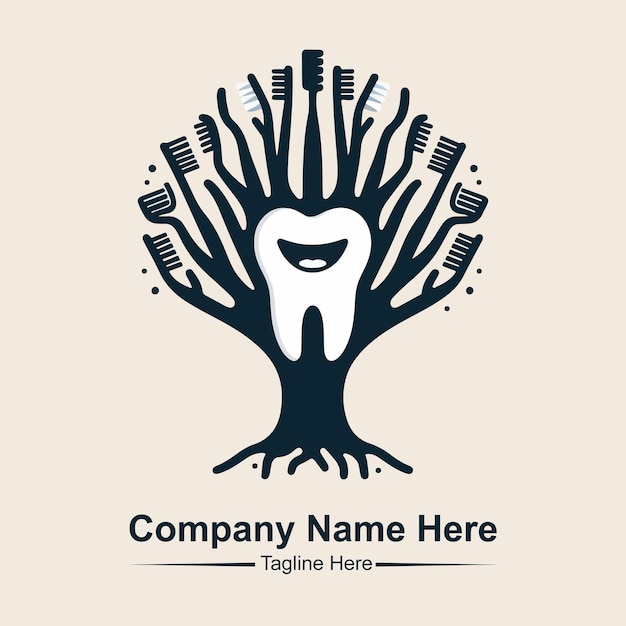 el logotipo del árbol dental