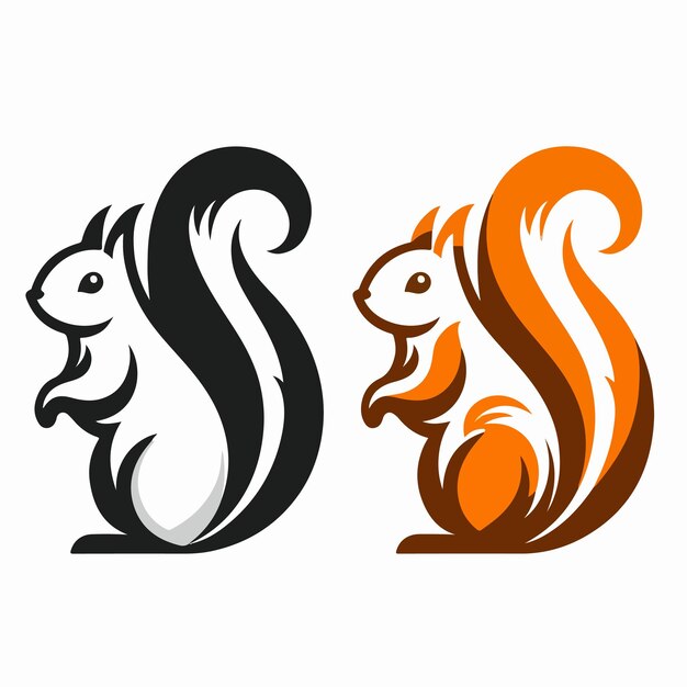 El logotipo de la ardilla