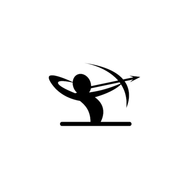 logotipo de arquero