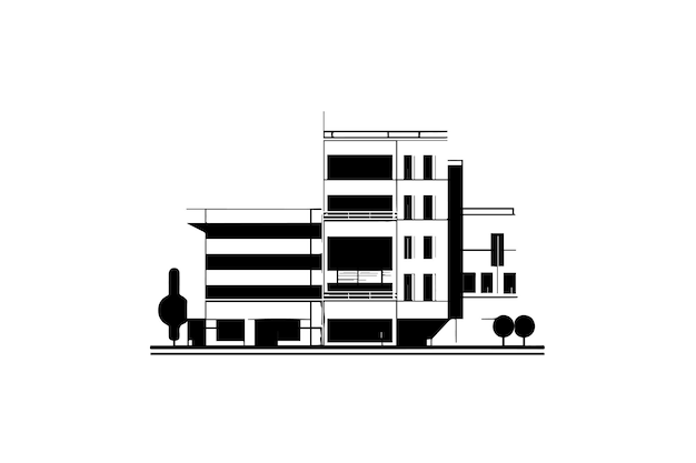 Logotipo del arquitecto del edificio