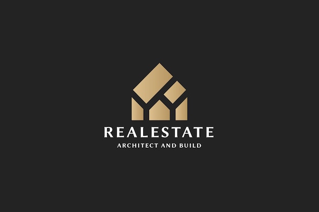 Logotipo del arquitecto inmobiliario