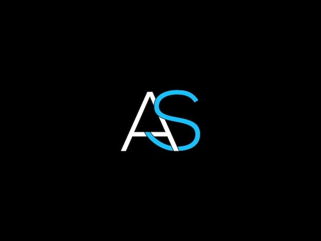 El logotipo de AS deisgn