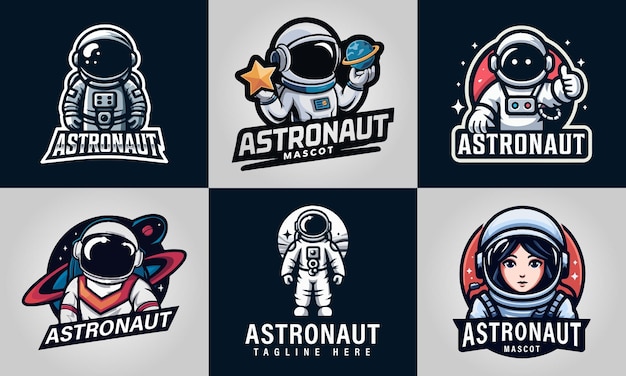 El logotipo del astronauta