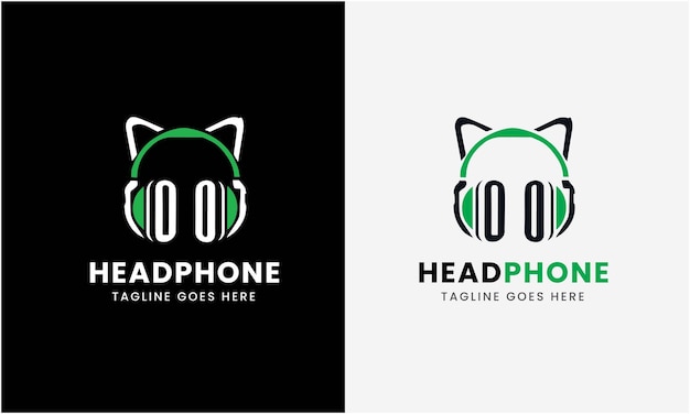 El logotipo de los auriculares