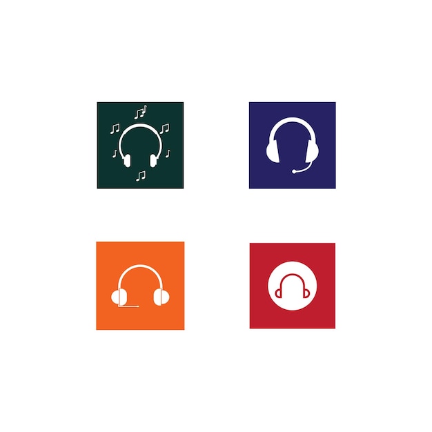 Logotipo de auriculares