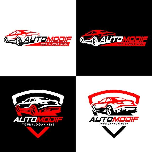 Logotipo automotriz y placas