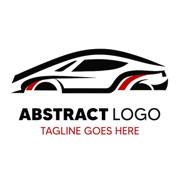 Logotipo de automóvil abstracto