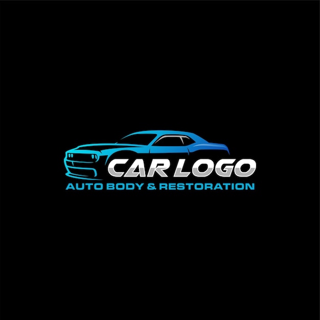 Logotipo de automóvil concepto de logotipo automotriz con estilo moderno