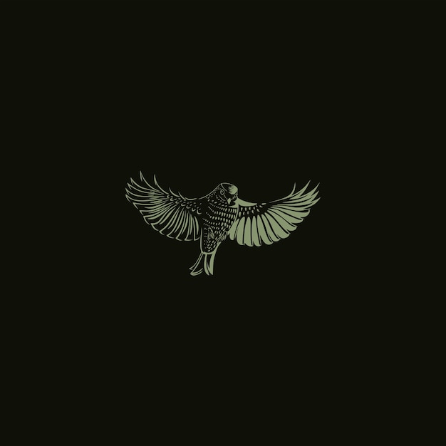 Logotipo de Ave Migratoria 3