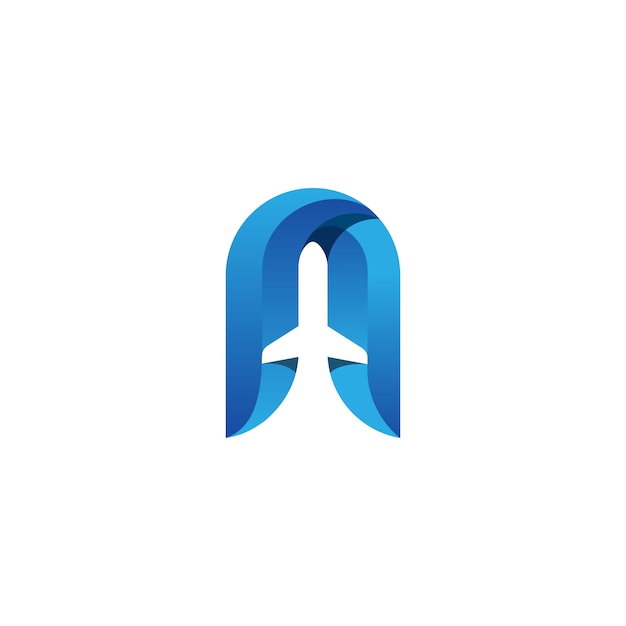 logotipo de avión