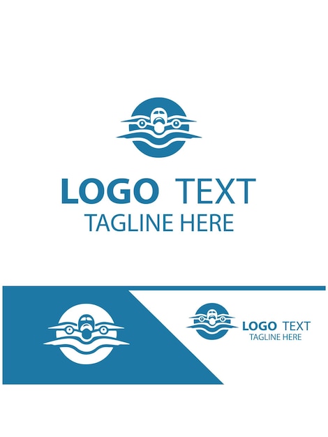El logotipo del avión