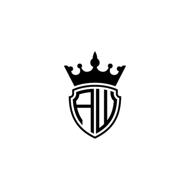 El logotipo de AW es un símbolo monocromático, caracteres alfabéticos y un logotipo sencillo.