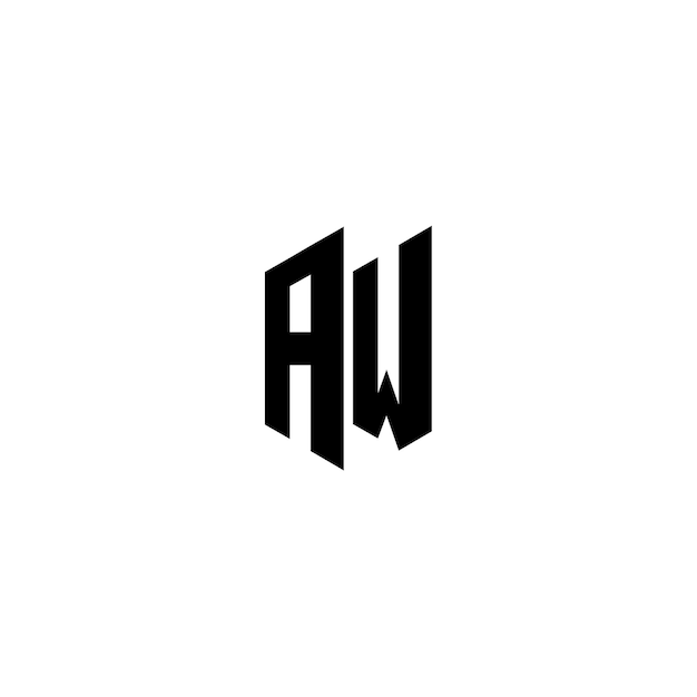 El logotipo de AW es un símbolo monocromático, caracteres alfabéticos y un logotipo sencillo.