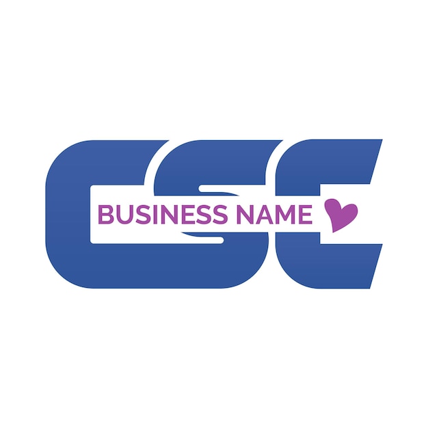 un logotipo azul y blanco del CSC