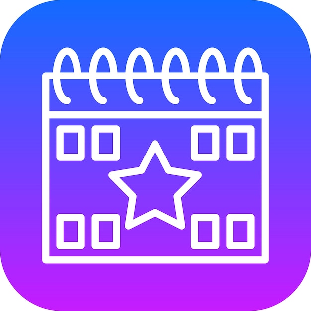 un logotipo azul y blanco con una estrella en él
