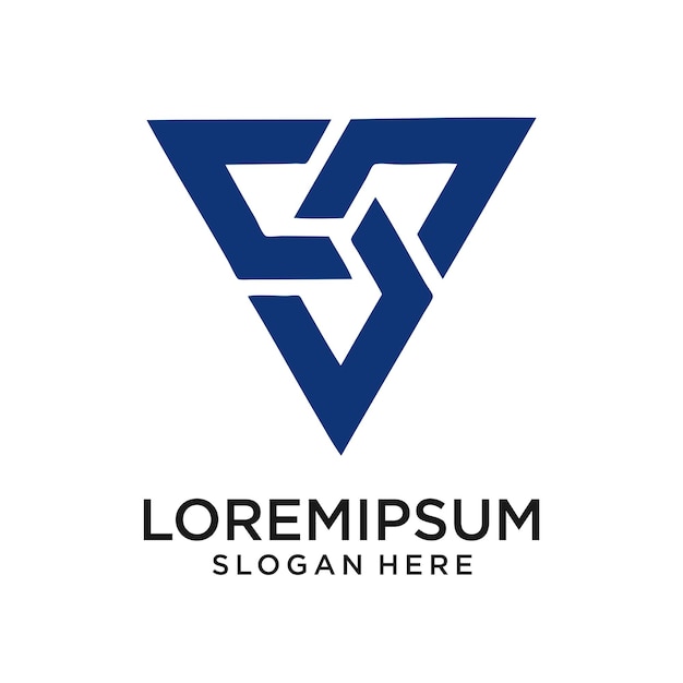 un logotipo azul y blanco para ex alumnos
