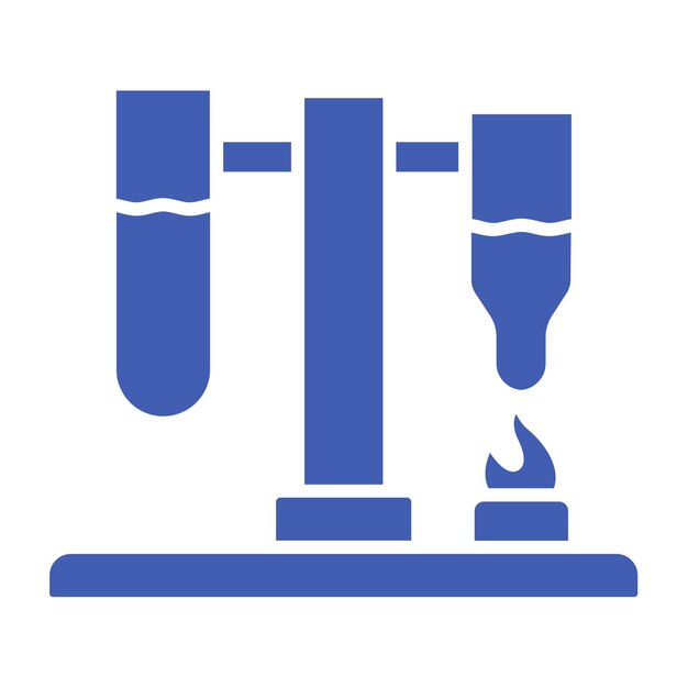 Vector un logotipo azul y blanco con un fondo azul y blanco