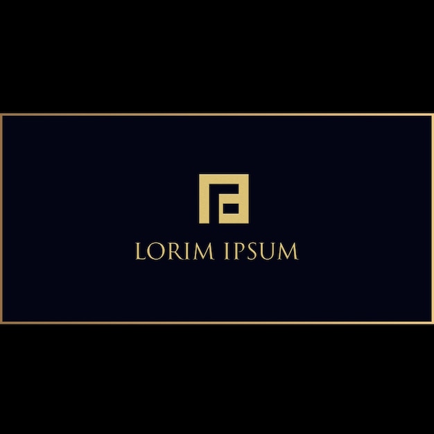 logotipo azul y blanco para un hogar