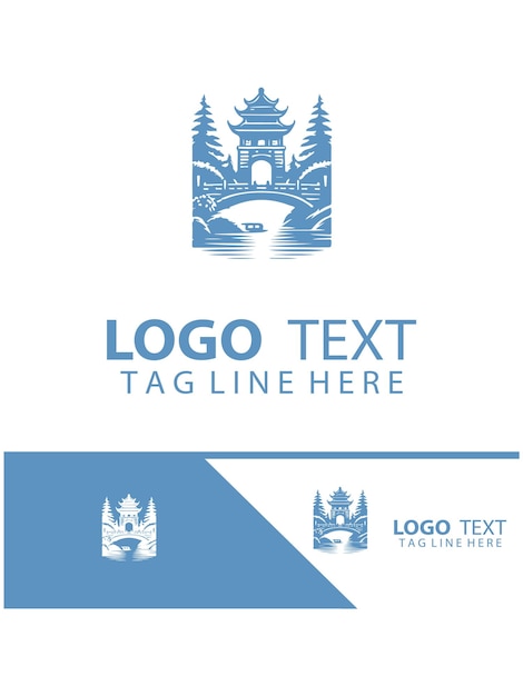 un logotipo azul y blanco para el logotipo de la empresa
