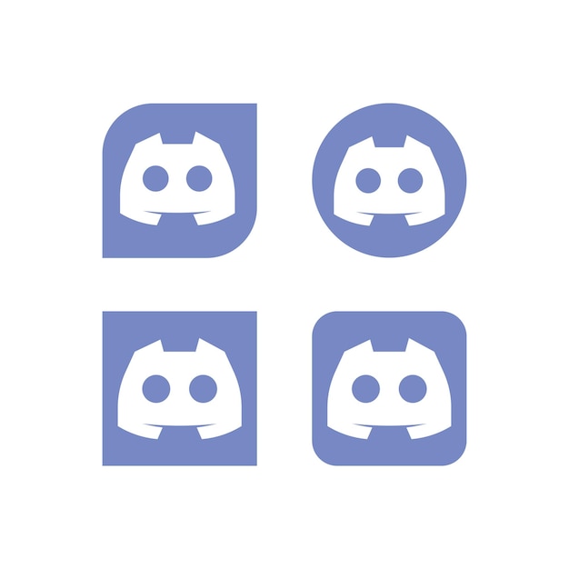 un logotipo azul y blanco con los ojos y el logotipo azul en él