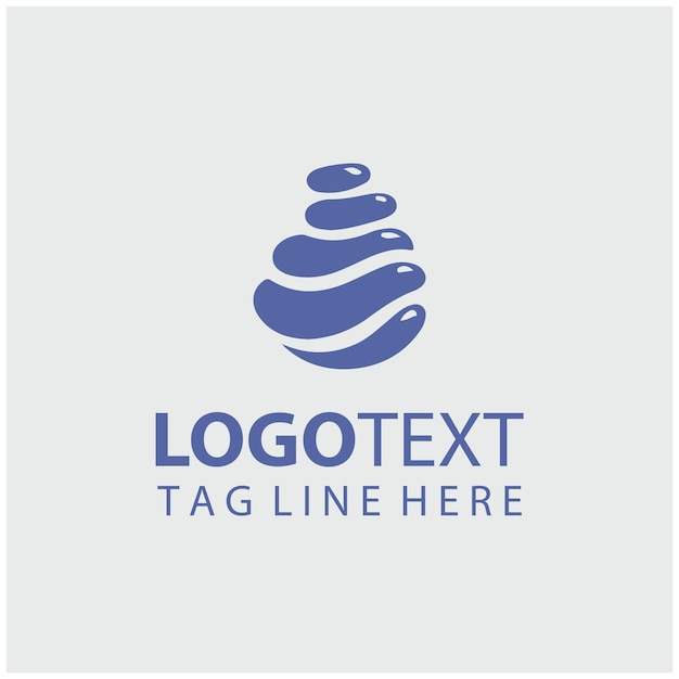 un logotipo azul y blanco que dice "Consigue tu propio texto" sobre un fondo blanco