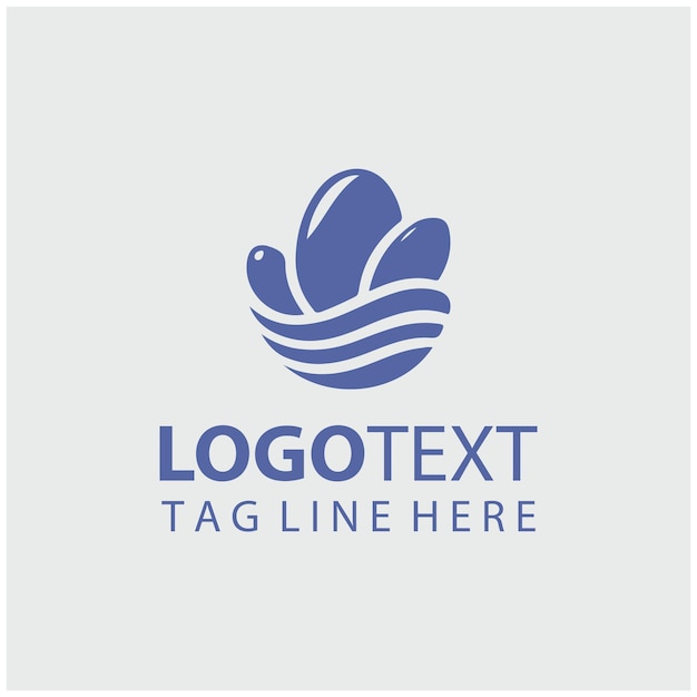 un logotipo azul y blanco que dice " get line line line "