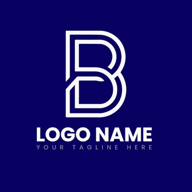 un logotipo azul y blanco que dice para el logotipo de la compañía