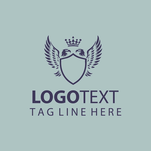 un logotipo azul y blanco que dice obtener línea línea línea línea