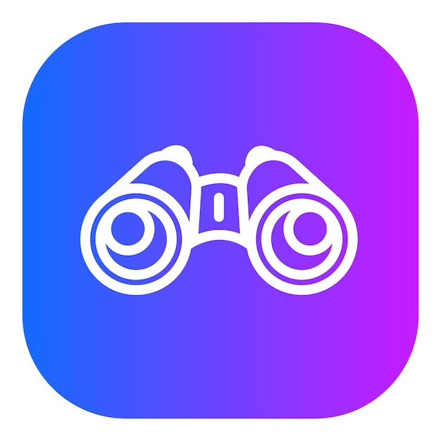 un logotipo azul y púrpura con una bicicleta blanca en él