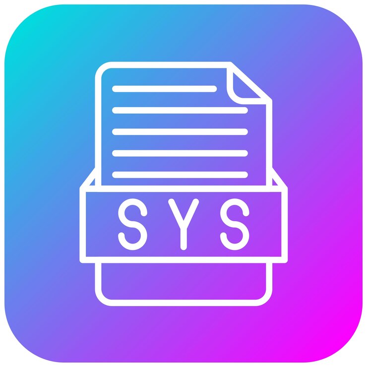 Vector un logotipo azul y púrpura con las palabras escritas en el medio