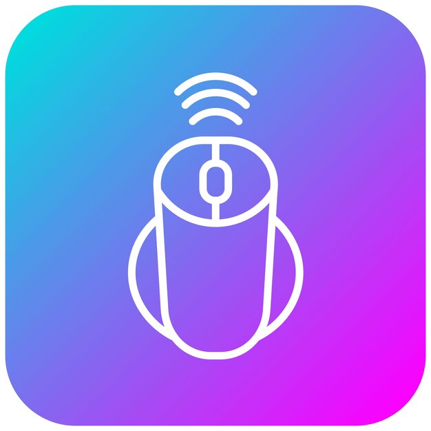 un logotipo azul y púrpura con un símbolo wifi en él