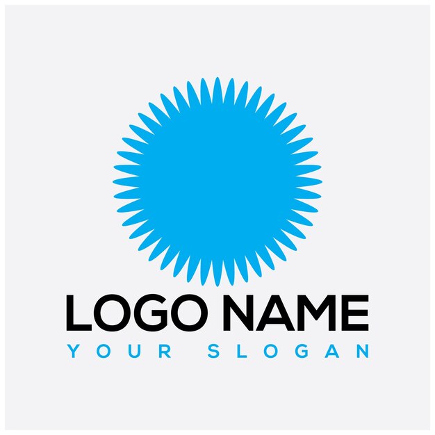 un logotipo azul que dice quot logos quot en él