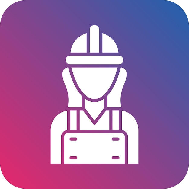 un logotipo azul y rosa con una persona que lleva un casco con un azul y rosa y púrpura en él