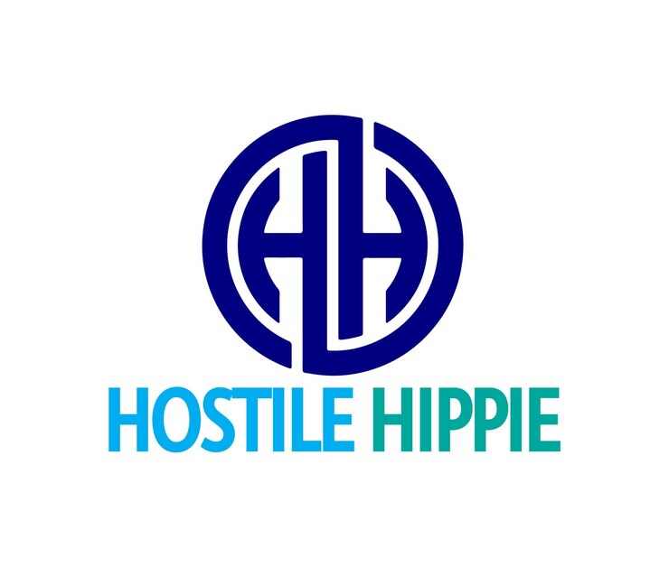 Vector un logotipo azul y verde que dice el logotipo de bok hh