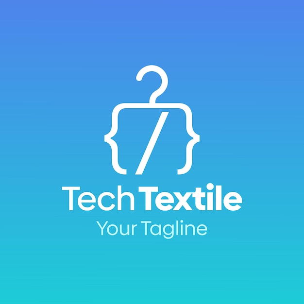 un logotipo azul y verde para la tecnología su línea de cabello