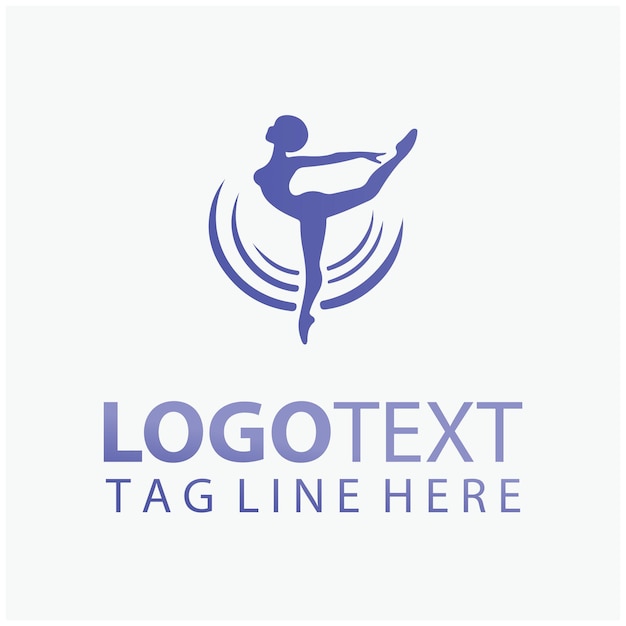 El logotipo del bailarín