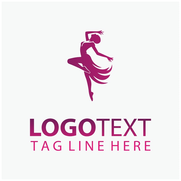 El logotipo del bailarín