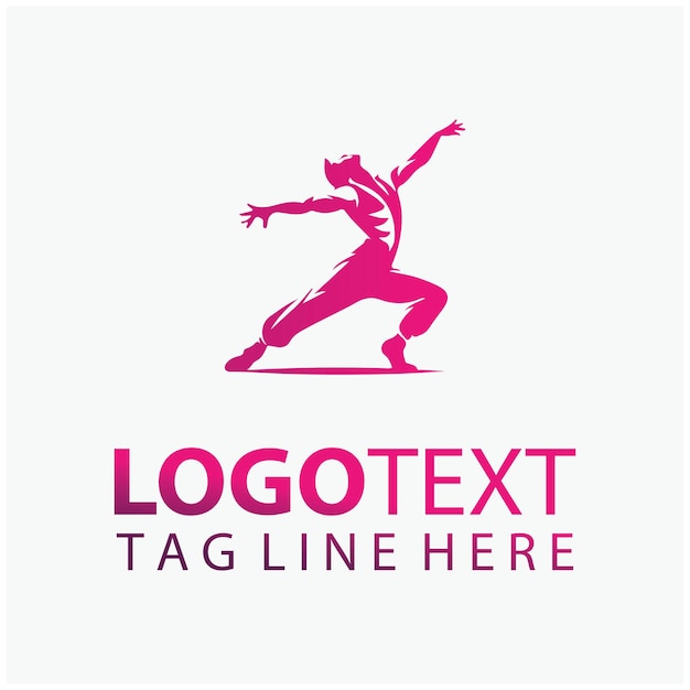 El logotipo del bailarín