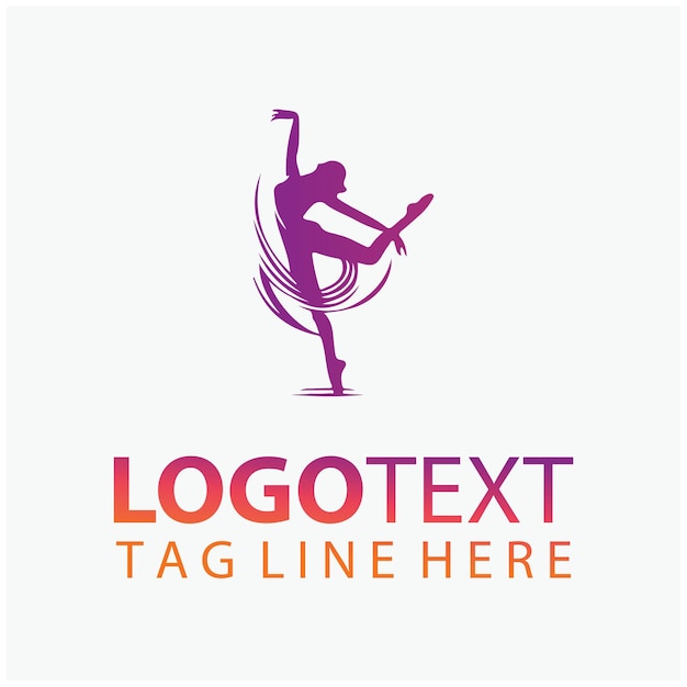 El logotipo del bailarín