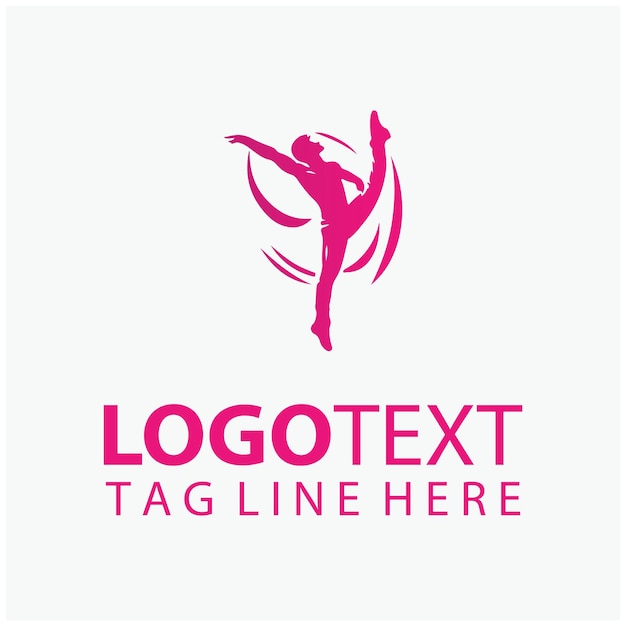El logotipo del bailarín