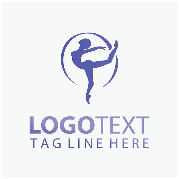 El logotipo del bailarín