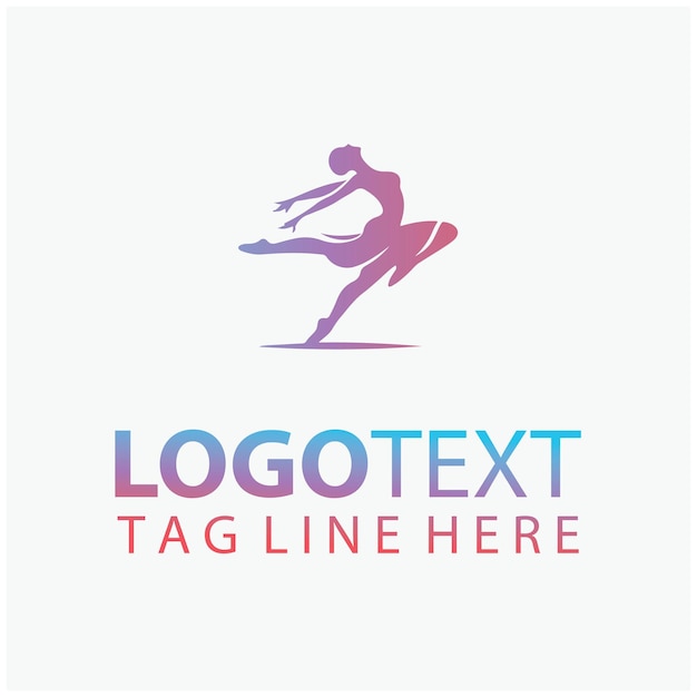 El logotipo del bailarín