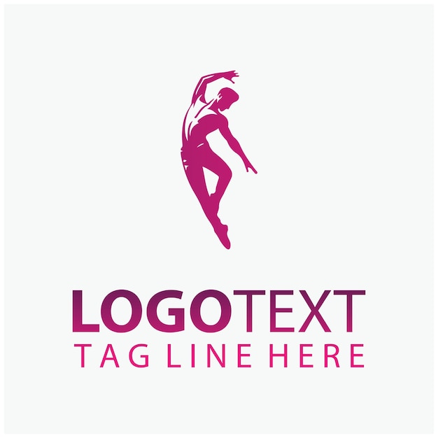 El logotipo del bailarín