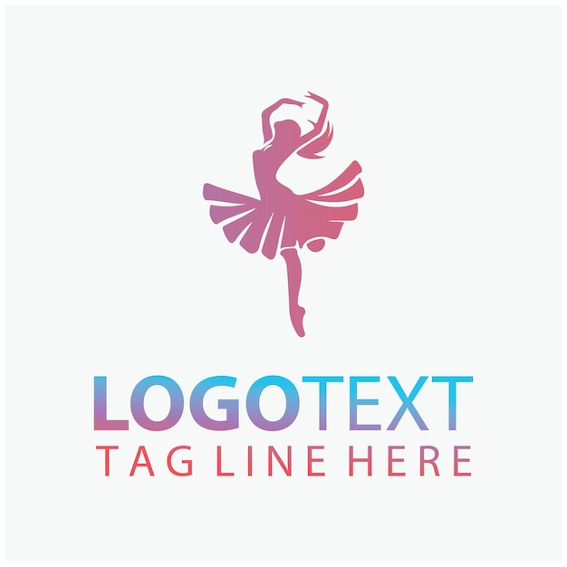 El logotipo del bailarín