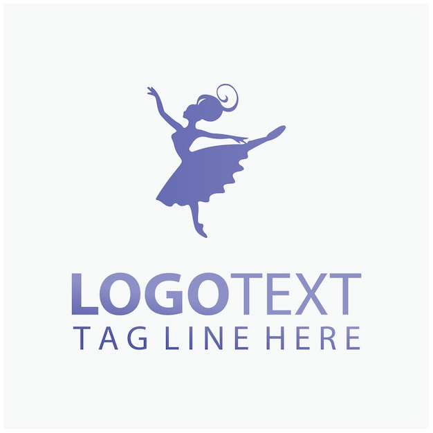 El logotipo del bailarín