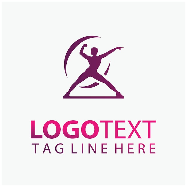 El logotipo del bailarín