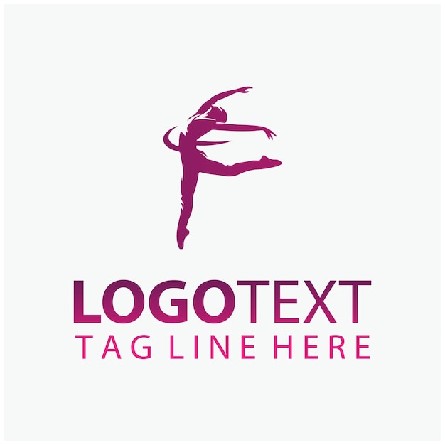 El logotipo del bailarín