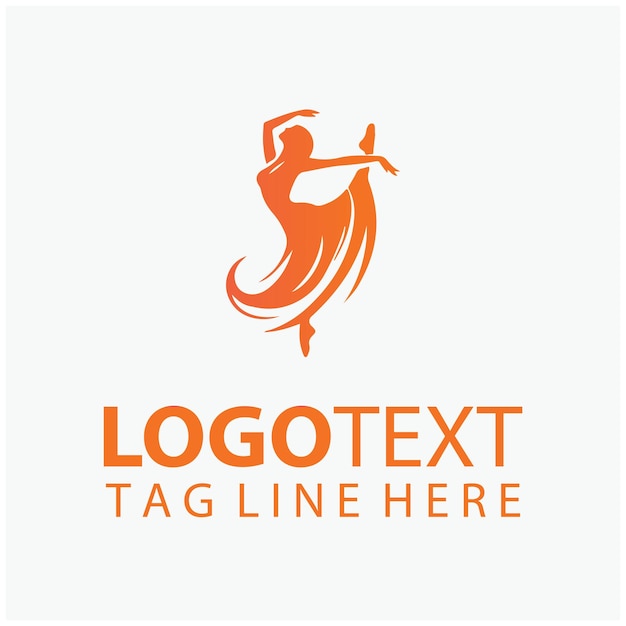 El logotipo del bailarín