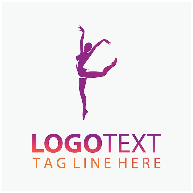 El logotipo del bailarín