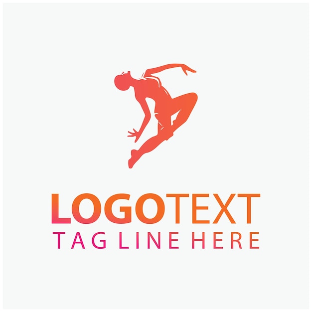 El logotipo del bailarín